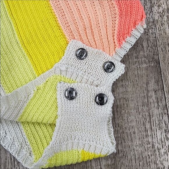 Macy's Crochet Multi Colored Summer BodySuit - Picture 3 of 3